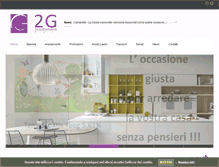 Tablet Screenshot of 2garredamenti.com